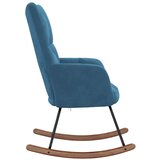  Gugalni stol moder žamet, (20702355) | Shoptok.si