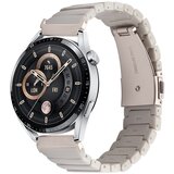INF 22mm univerzalni smolni pašček za uro - eleganten nadomestni trak beige, (5000090689) | Shoptok.si