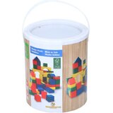 Eddy Toys Dječje drvene kocke 100 komada BD Vozićki 27002 | shoptok.hr