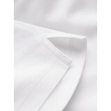 Ombre Men's pique knit polo shirt without buttons - white | Shoptok.si