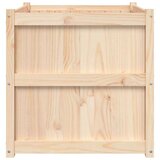  Vrtno cvetlično korito 70x70x70 cm trdna borovina | Shoptok.si