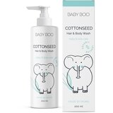 Baby boo COTTONSEED Hair and Body Wash šampon i pjena za kupku za djecu od rođenja 200 ml | shoptok.hr