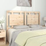 vidaXL Posteljno vzglavje 140,5x4x100 cm trdna borovina | Shoptok.si
