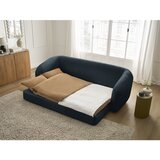 Bobochic Paris Tamno plava sklopiva sofa od šenila 228 cm Neyo – | shoptok.hr