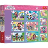 Trefl Gabi hišna lutka 10v1 puzzle set - Cene