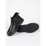 Shelvt Men's black winter insulated boots | shoptok.hr