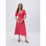 Reserved Midi haljina - purpurna boja | shoptok.hr
