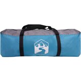  Kabinski šotor s streho Modra in siva 320 x 320 x 203 cm, (5000091146) | Shoptok.si