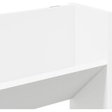  Zidni ormarići za cipele 2 kom bijeli 80 x 18 x 90 cm drveni | Eponuda.com