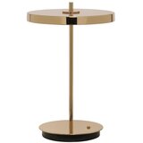 UMAGE LED zatemnitvena namizna svetilka v zlati barvi s kovinskim senčnikom (višina 31 cm) Asteria Move – Cene