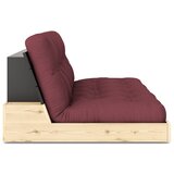 Karup Design Bordo rdeča raztegljiva sedežna garnitura 196 cm Base – | Shoptok.si