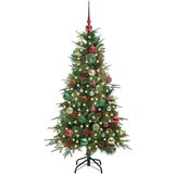  Umjetno božićno drvce s nogom s stalakom Zelena 150 cm PE i PVC | shoptok.hr