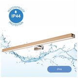  Brilagi-LED Osvetljenje za kupatilsko ogledalo WOODY MIRROR LED/15W/230V IP44 hrast/hrom | Eponuda.com