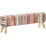 vidaXL Klop 160 cm večbarvna chindi blago, (20955172) Cene