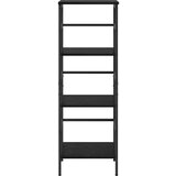 vidaXL Polica Crni hrast 40 x 29,5 x 115 cm Konstruirano drvo | shoptok.hr