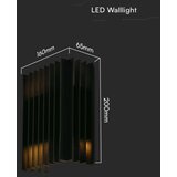  LED spoljašnja zidna svetiljka 2xLED/6W/230V IP65 4000K | Eponuda.com