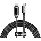 Baseus Kabel USB-C → USB-C QC PD 100W 2m Display Crni, (6953156206595) | shoptok.hr