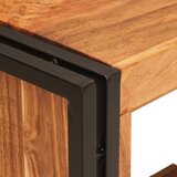  Stalak za vino Smeđa 120 x 45 x 33 cm Čvrsto drvo akacije | shoptok.hr