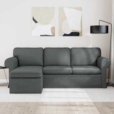 SOFA Tamno siva 215 x 138 x 80 cm tkanina | shoptok.hr