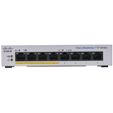 Cisco Neupravljivi switch CBS110, 8 GE portova, Eksterno napajanje, Sivi Cijene