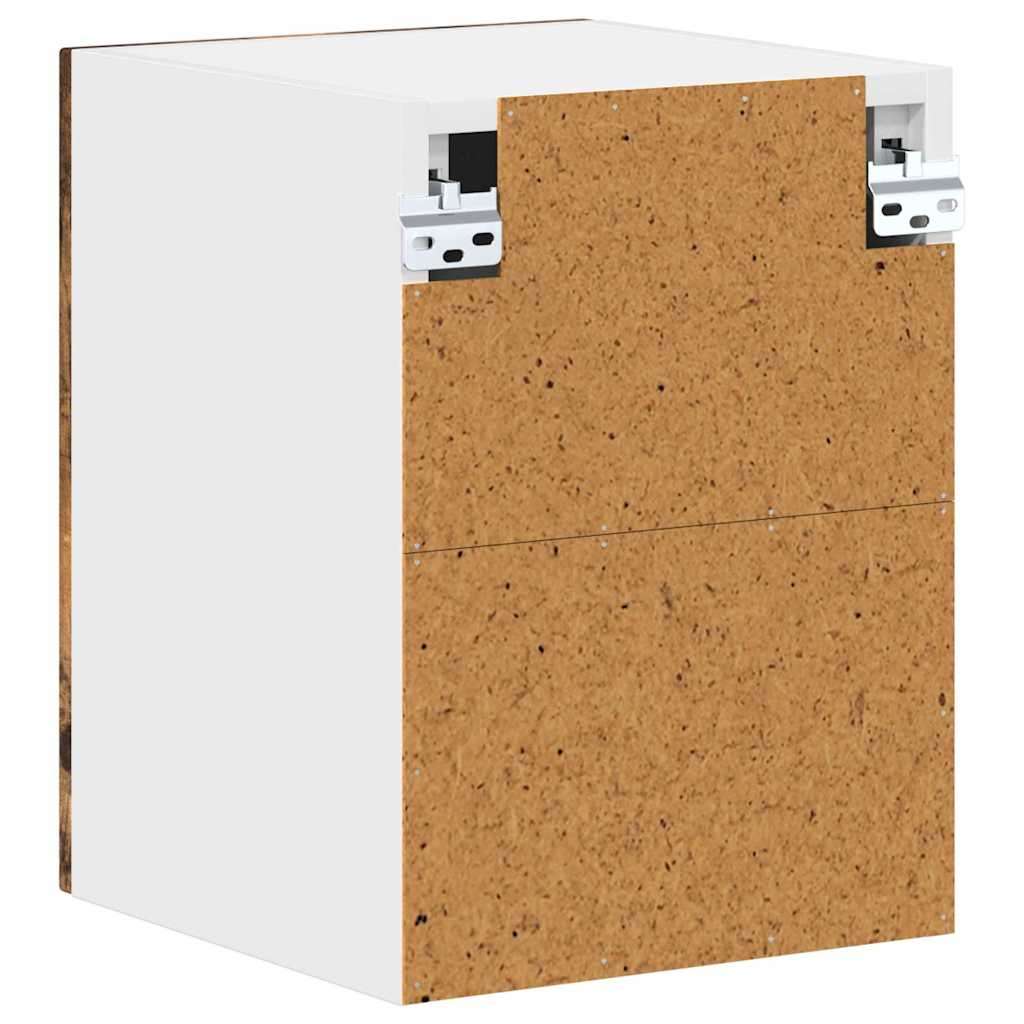  Zidni kuhinjski ormarić 2 pcs Dimljeni hrast 30 x 31 x 40 cm | shoptok.hr