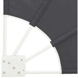  Zaslon za privatnost na balkonu 140 x 140 cm Poliester Crna | Eponuda.ba