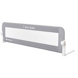 Kikka Boo Zaštitna ogradica za krevetac I am Safe 150 cm Grey | ePonuda.com