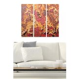 Wallity MDF1081098 multicolor decorative mdf painting (3 pieces) Cene