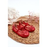 Kesi Children's ballerinas with bow, red Jellema Cijene