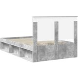  Konstrukcija postelje Beton 120 x 200 cm Masivno borovo les, (5000104274) | Shoptok.si