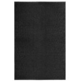  Otirač perivi crni 120 x 180 cm | shoptok.hr