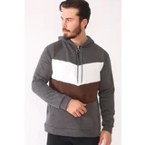 Dewberry 1044 MEN'S SWEATSHIRT-ANTHRACITE