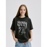 Reserved Majica kratkih rukava Rolling Stones - tamnosivo | shoptok.hr