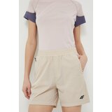4f Pohodne kratke hlače bež barva | Shoptok.si