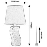 Rabalux 74074 - Stona lampa DAYAMI 1xE14/40W/230V plava | Eponuda.com
