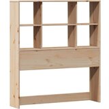 vidaXL Knjižna postelja brez vzmetnice 90x200 cm trdna borovina | Shoptok.si