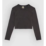 Lowcase Crop Pullover off black