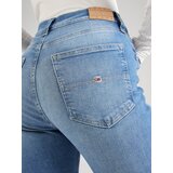 Tommy Jeans Traperice 'SYLVIA' plavi traper / svijetlosmeđa | shoptok.hr