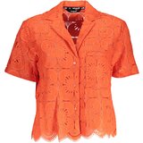 Desigual ORANGE WOMEN&#39;S SHORT SLEEVED SHIRT | shoptok.hr