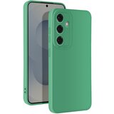 Avizar Ohišje za Samsung Galaxy S25 Soft Silicone Camera Block Protected, Zelena, (5000015753) | Shoptok.si