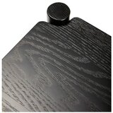 Hübsch Servirni voziček na kolesih iz masivnega hrasta 40x40 cm Norm – | Shoptok.si