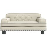  Pasja postelja krem 70x45x30 cm umetno usnje | Shoptok.si