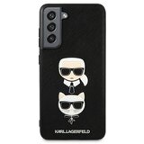Karl Lagerfeld Originalen ovitek KLHCS21FESAKICKCBK za Samsung Galaxy S21 FE G990 črna zaščita - Heads Cene