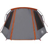  Tunelska šator za 3 osobe Siva i narančasta 328 x 228 x 115 cm | shoptok.hr