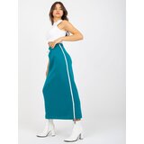 Fashion Hunters Sea midi sweatshirt skirt with tie | shoptok.hr