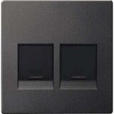Merten Sredinska plošča 2f.anth za modularno vtičnico MEG4562-0414, (21224881) | Shoptok.si