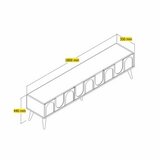 Hanah home TV komoda Lyon 44 845HCT5595 | ePonuda.com