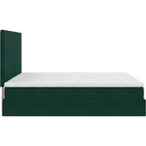  Okvir kreveta s madracima tamnozeleni 160x200cm baršunasti | shoptok.hr