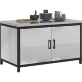  Kuhinjsko skladištenje HATTEM Srebrna 90 x 50 x 53 cm Čelik | Shoptok.si