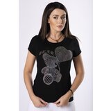 Ptakmoda t-shirt with an application of rhinestones | ePonuda.com